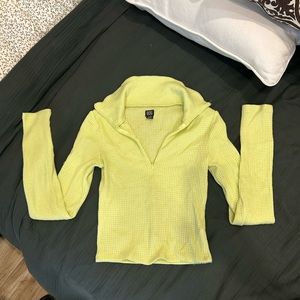 BDG waist length quarter zip